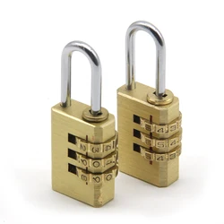 Safety Luggage Password 4 Digits Number Code Combinations Padlock