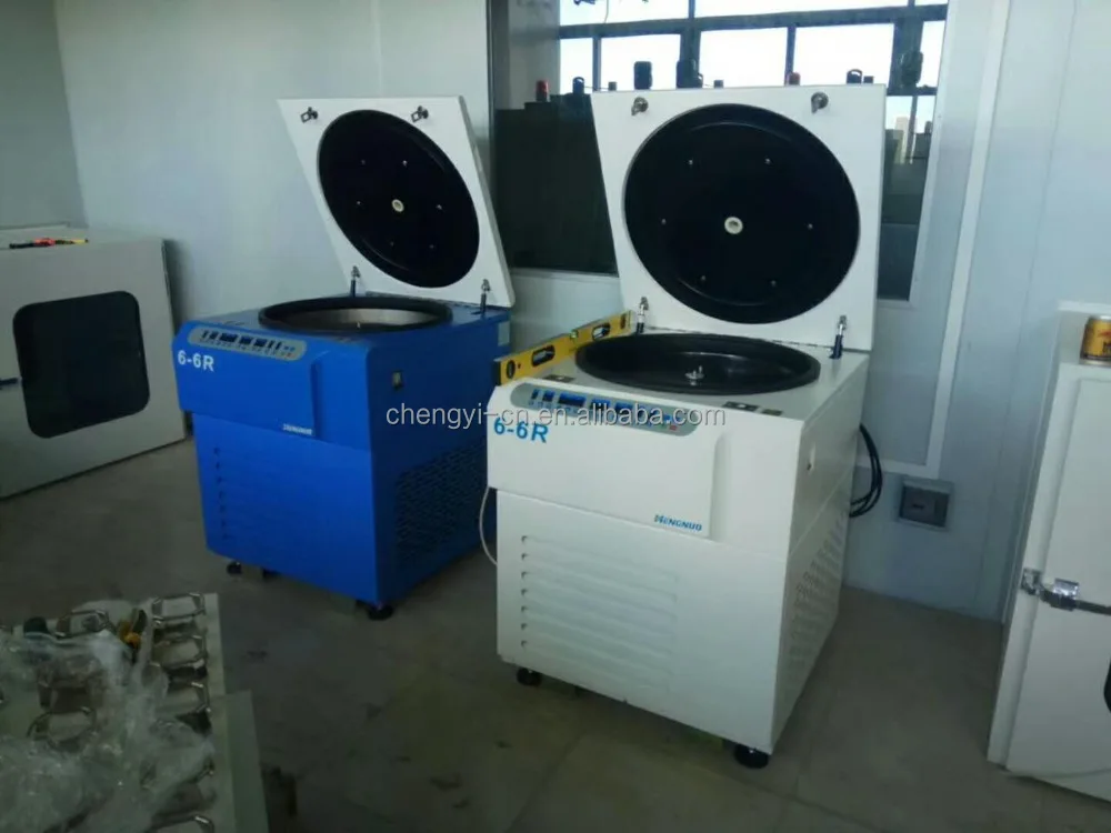 6-10R большая емкость высокоскоростная холодильная лабораторная Центрифуга 6x1000ml