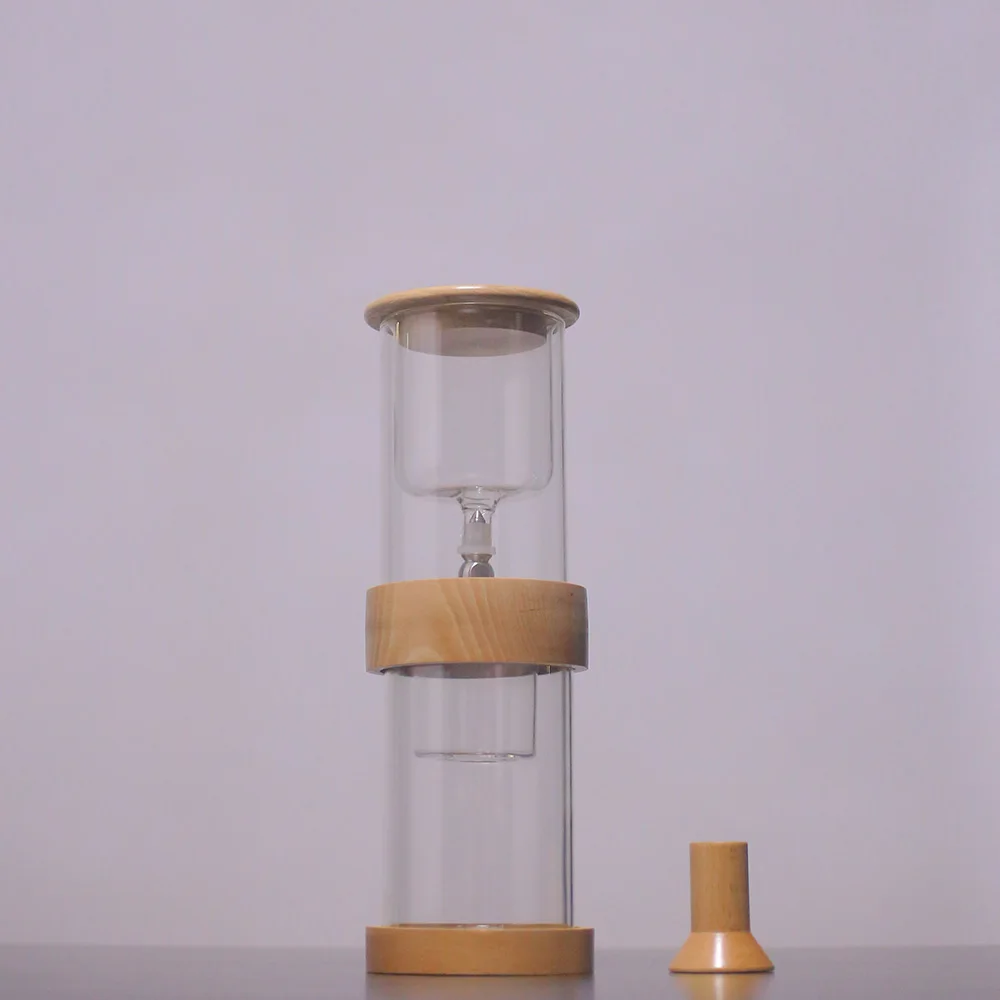 high borosilicate cold drip glass jar iced cold brew coffee maker