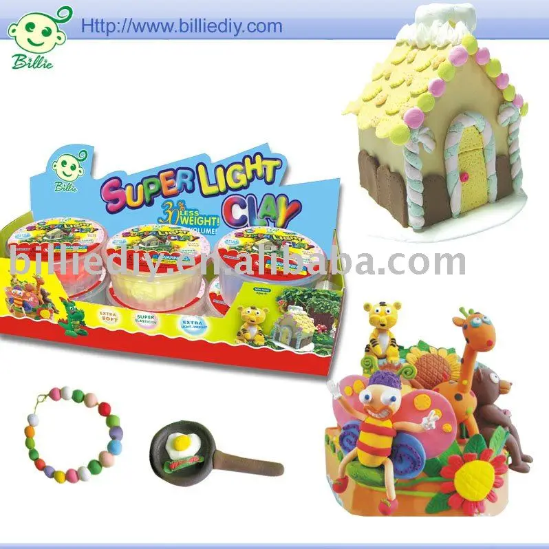 
lightweight for Fun clay (jumping clay) 