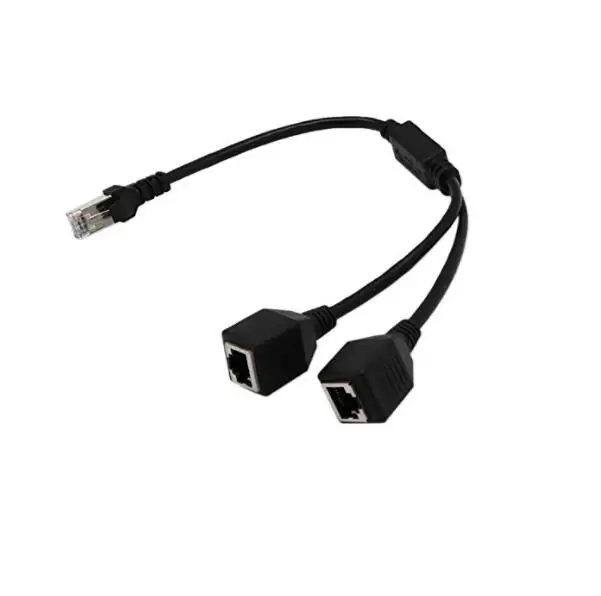 Сетевой разветвитель со штекером RJ45, сетевой разветвитель LAN Ethernet, сетевой разветвитель, удлинитель, кабель адаптера