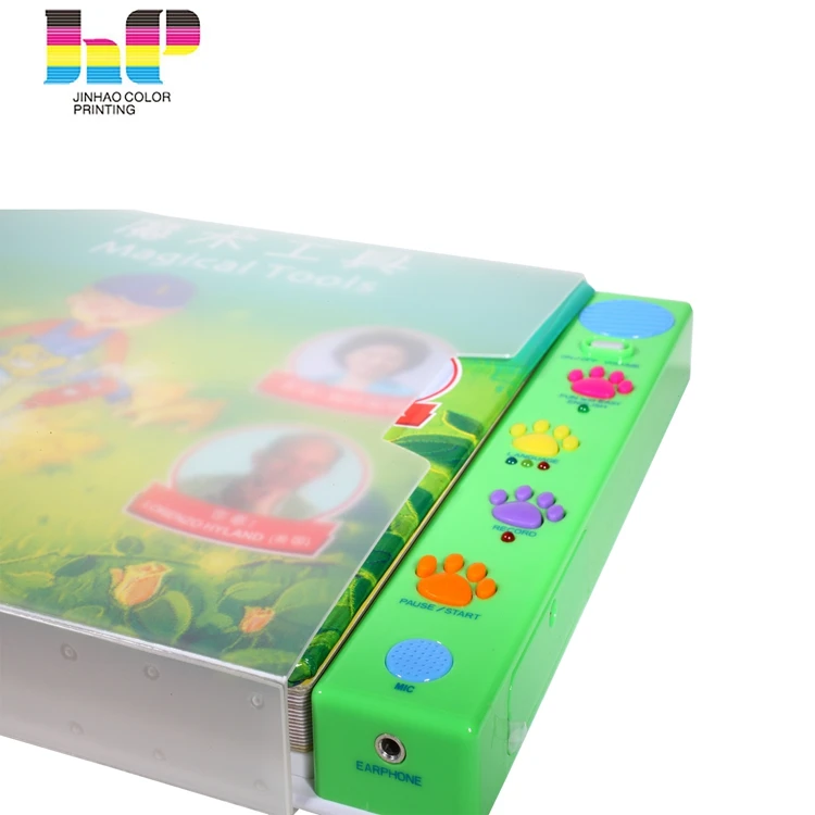 Children Learn Sound Books with Music Model Button for Kids Offset Printing Quality Eco-friendly Paper Offset Paper Hard Cover