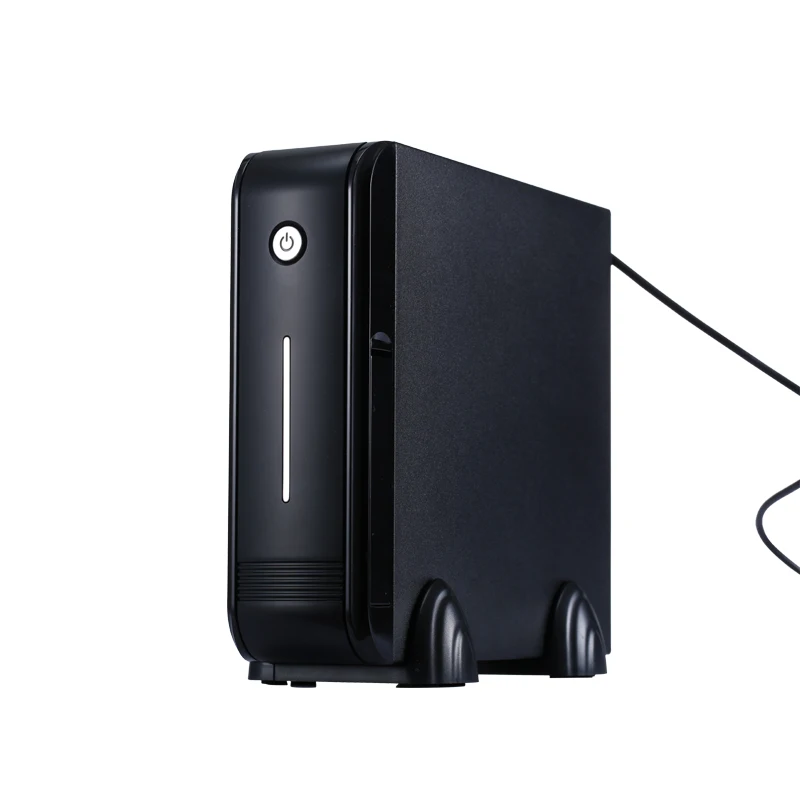 wholesale DC 12V fanless industrial mini gaming pc power on automatic boot