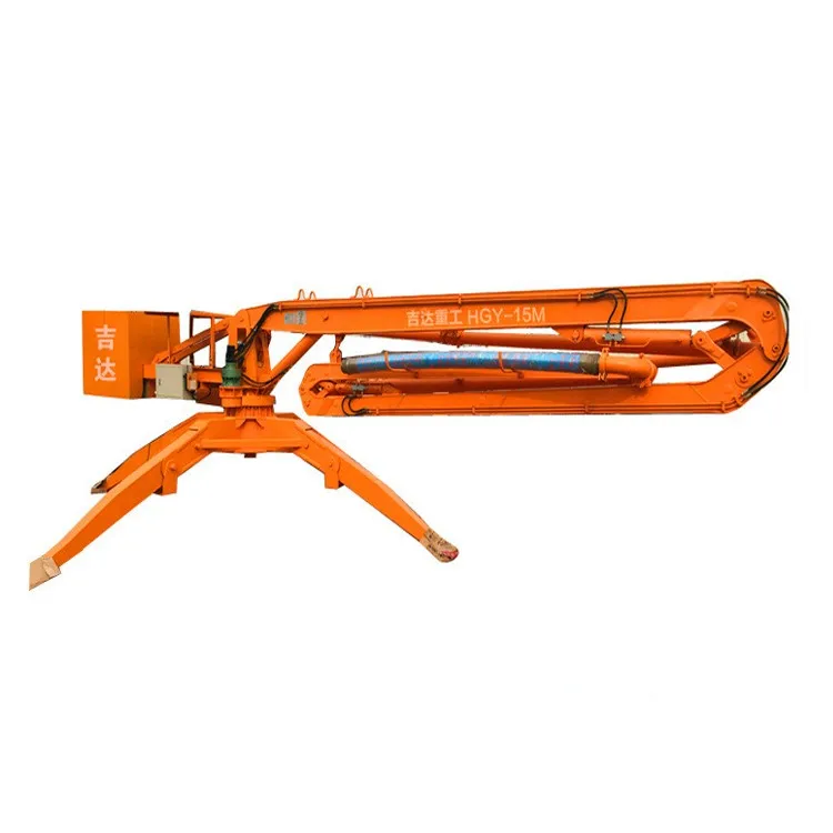 Factory 2020 Hot sale Mobile Hydraulic  HGY series 18M Concrete Dispenser mobile Concrete lattice tower Electrical placing boom