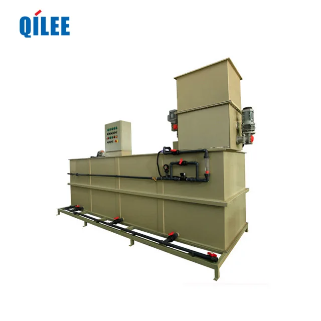 PE/SUS304 material PH/Phosphate/Ammonia/chlorine mixing dosing system