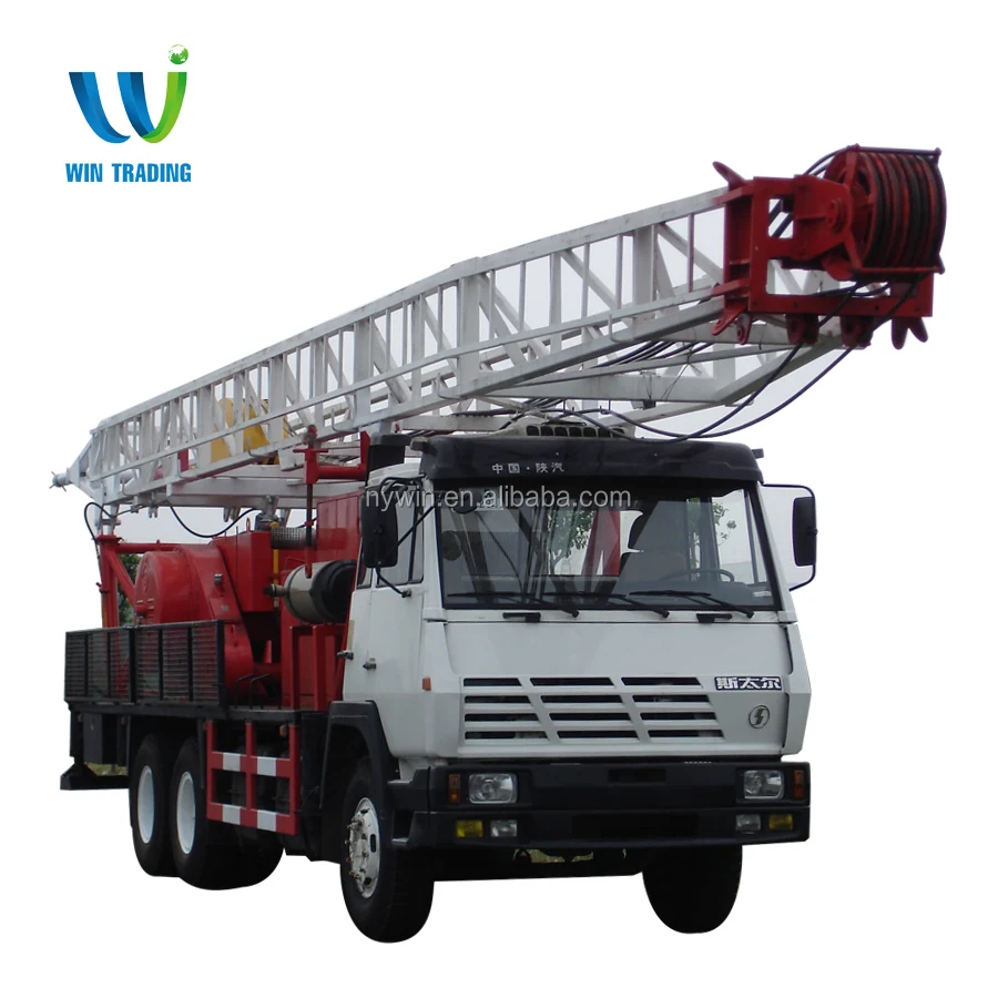 
RG API Standard Oil Field Oil and Gas Well Bore Hole Truck mounted Mobile 250hp XJ40 XJ250 40T Drilling and Workover Rig 