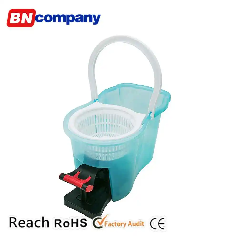 BNcompany Floor Mop Commercial Mop Microfiber and PP telescopic flat mop