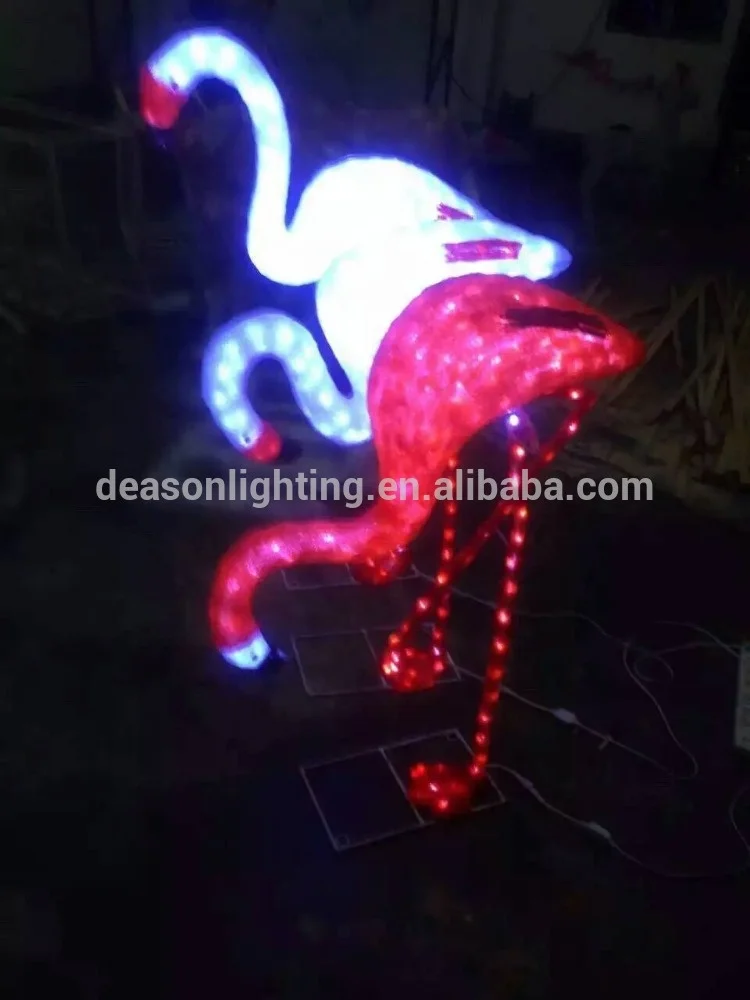 flamingo light decoration