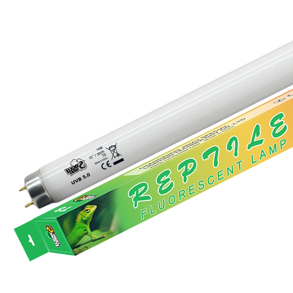 reptile tube,8W inch uva uvb 5.0 10.0 T5 fluorescent uv output reptile lighting /bulb for turtle