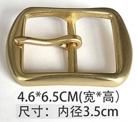 wholesale 35mm,40mm solid brass single prong pin buckles,pin belt buckles