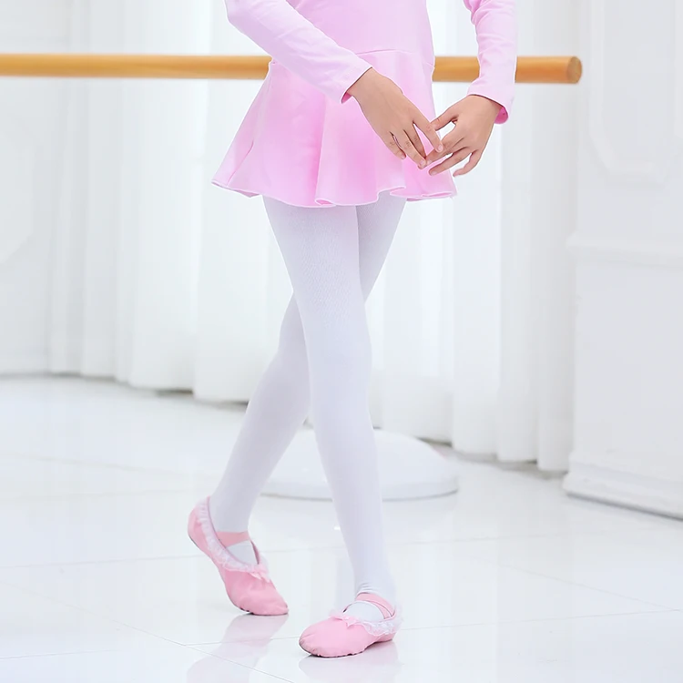 Ballet Polyester Dancing Tights Nylon Trampled Foot Reversible Pantyhose For Woman