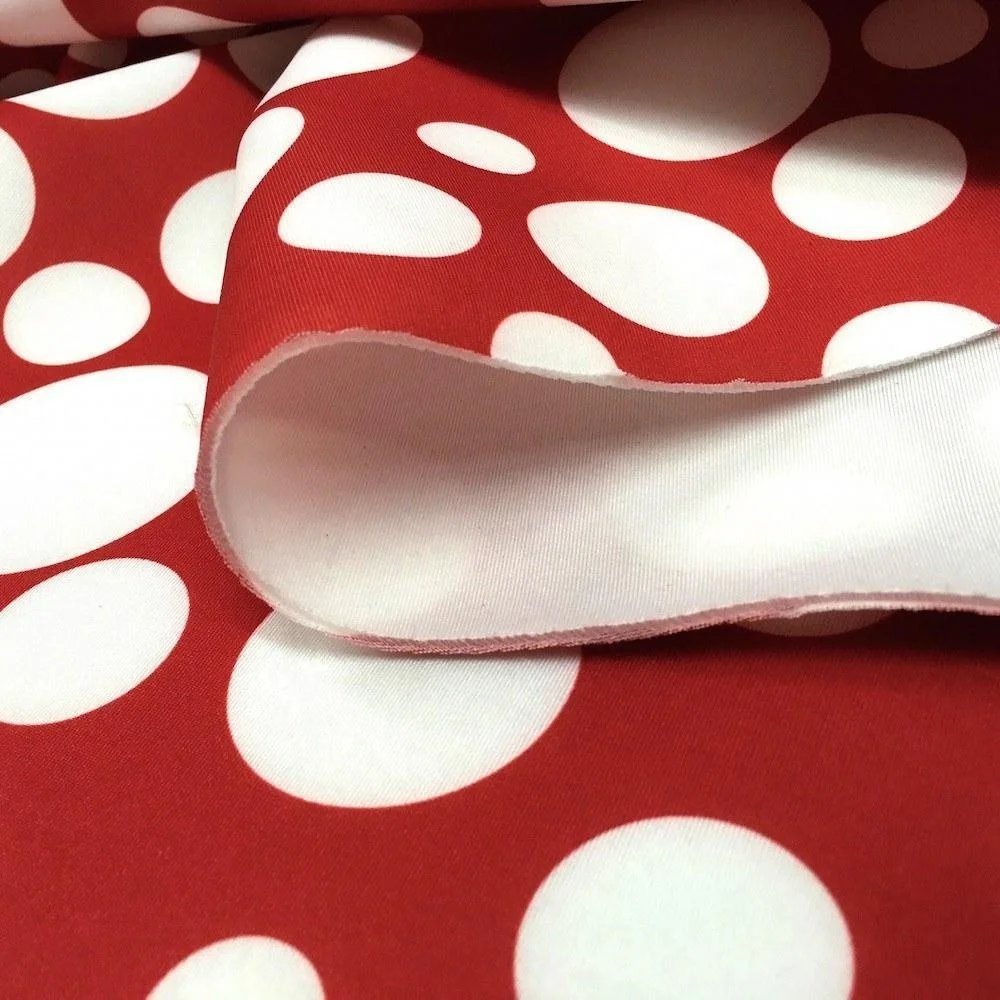 Customized SBR SCR CR Camo Neoprene Fabric Kain/Fajas Printing Neoprene Textile Fabric Cheap