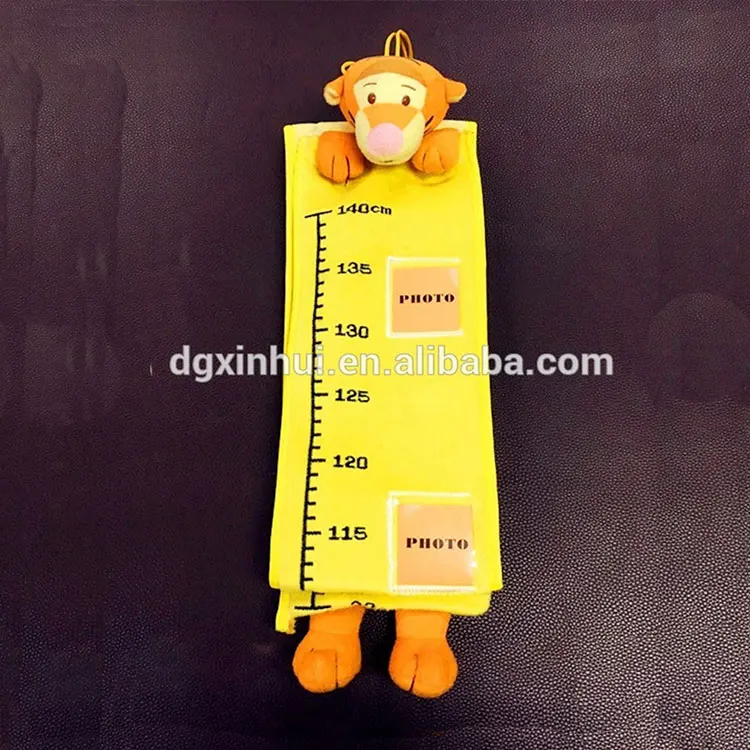 Factory Supplier polyester kids growth chart height meter wall decorative
