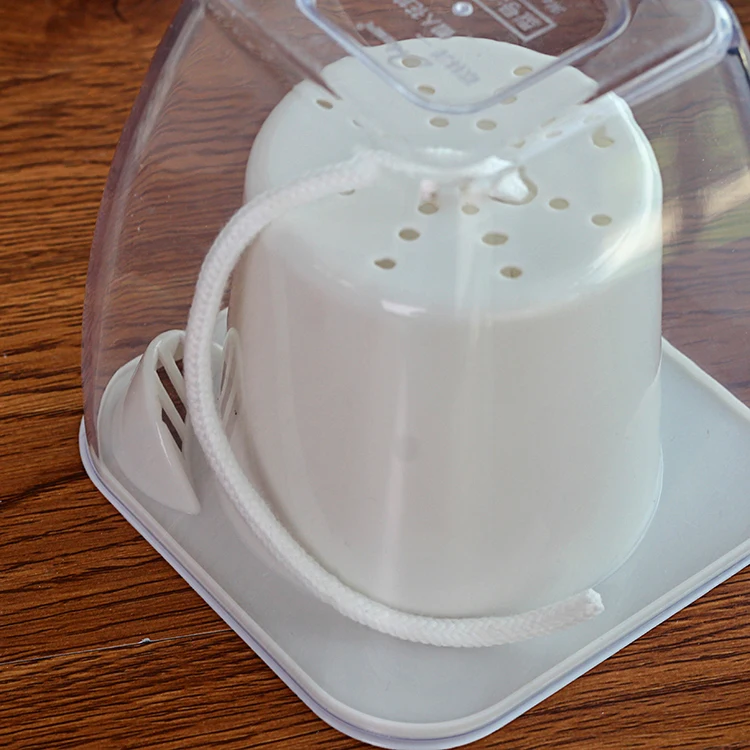 self watering flower pot indoor decorate garden plastic flower pot