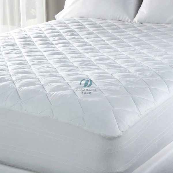 Deeda factory hypoallergenic hotel mattress pad with waterproof protectors