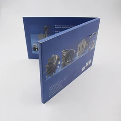 Chinese factory homemade lcd screen digital tft screen diy customized video box card book brochure 7 10 inch