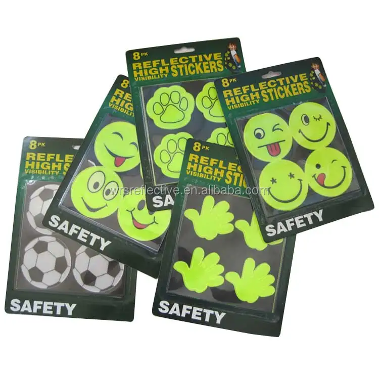 Wholesale High Visibility Bag High Visibility Bag Bikes Reflector Sticker, Reflex Reflector PVC Customized 1000 Sets