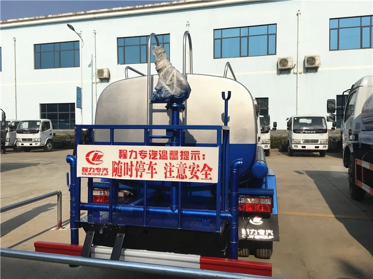  Dongfeng 6cbm 6000L грузовик с резервуаром для воды цена
