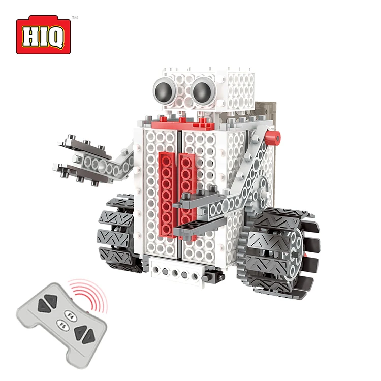 2019 Newest kids toys funny diy toy building block rc robot bricks set