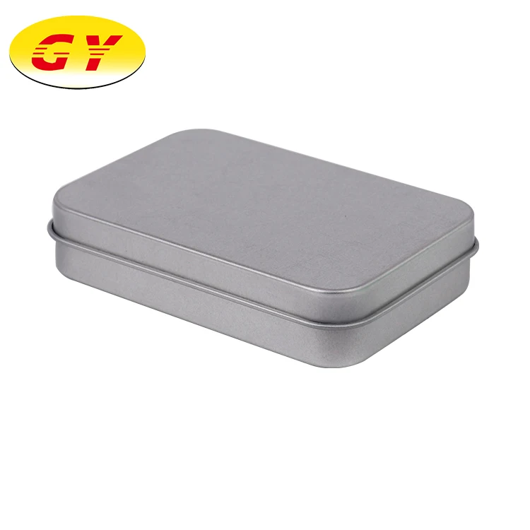 Custom recyclable metal tin packaging boxes design