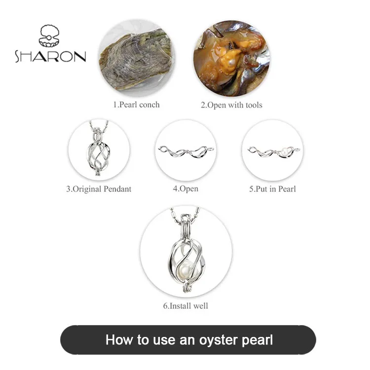 
Bulk Wholesale 7-8mm Akoya Oyster Round Cultured Freshwater Real Sharon Natural Pearls Pearl 