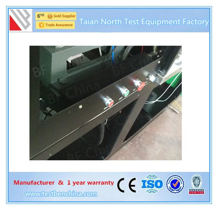 12PSB-BFB diesel fuel pump calibration machine with a free nozzle tester