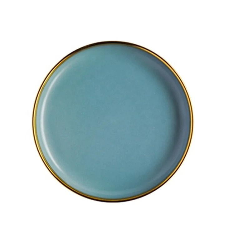 Wholesale hot sale Special portugal restaurant dinner plates / eco ceramic  charger dinner plate