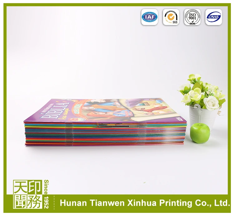 
Baby/Memory Book children book full color printing on woodfree/matt/art paper saddle stitch/perfect binding/sewing binding 