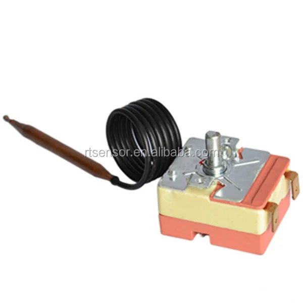 AN-01 Liquid Expansion Type Adjustable Capillary Thermostat AC 250V 16A For Fishpond