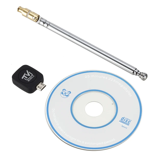 Mini Digital DVB-T Micro USB Mobile HD Satellite TV Tuner Stick Receiver for Android