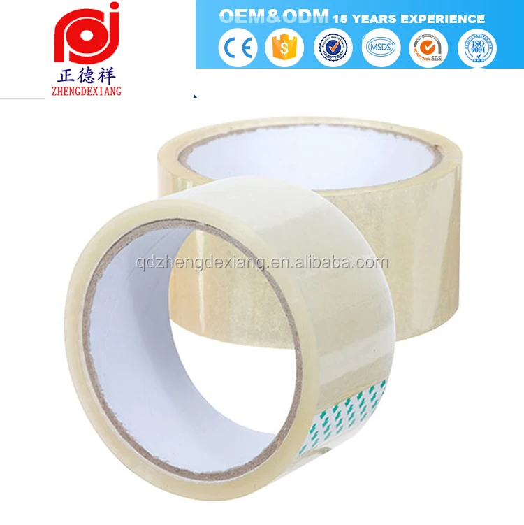 brand name solvent based acrylic wonder 555 bopp tape supplier full form colored bopp packing tape with customized logo