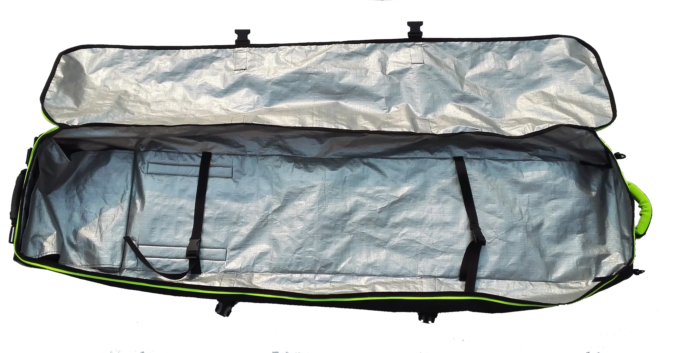 
180cm custom waterproof durable wheelie ski bag for travel with wheels 