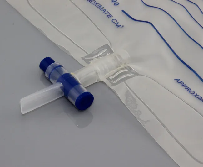 Disposable Sterile Urine Bag with T-Valve