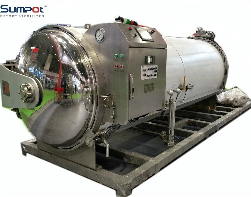 Small scale cooking retort sterilizer machine for food industry