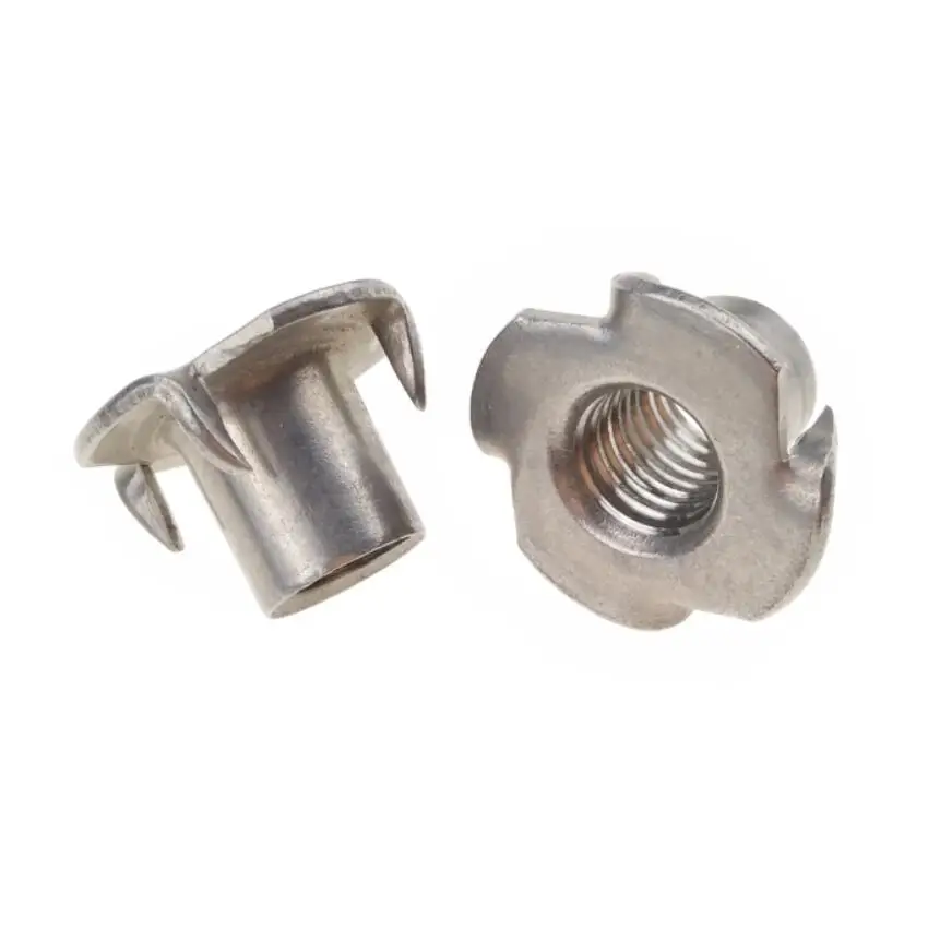 M8 Stainless Steel T Nuts for Wood Insert A2-70