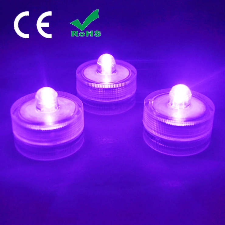 flameless led tea candle light electronic waterproof led candle for party pub