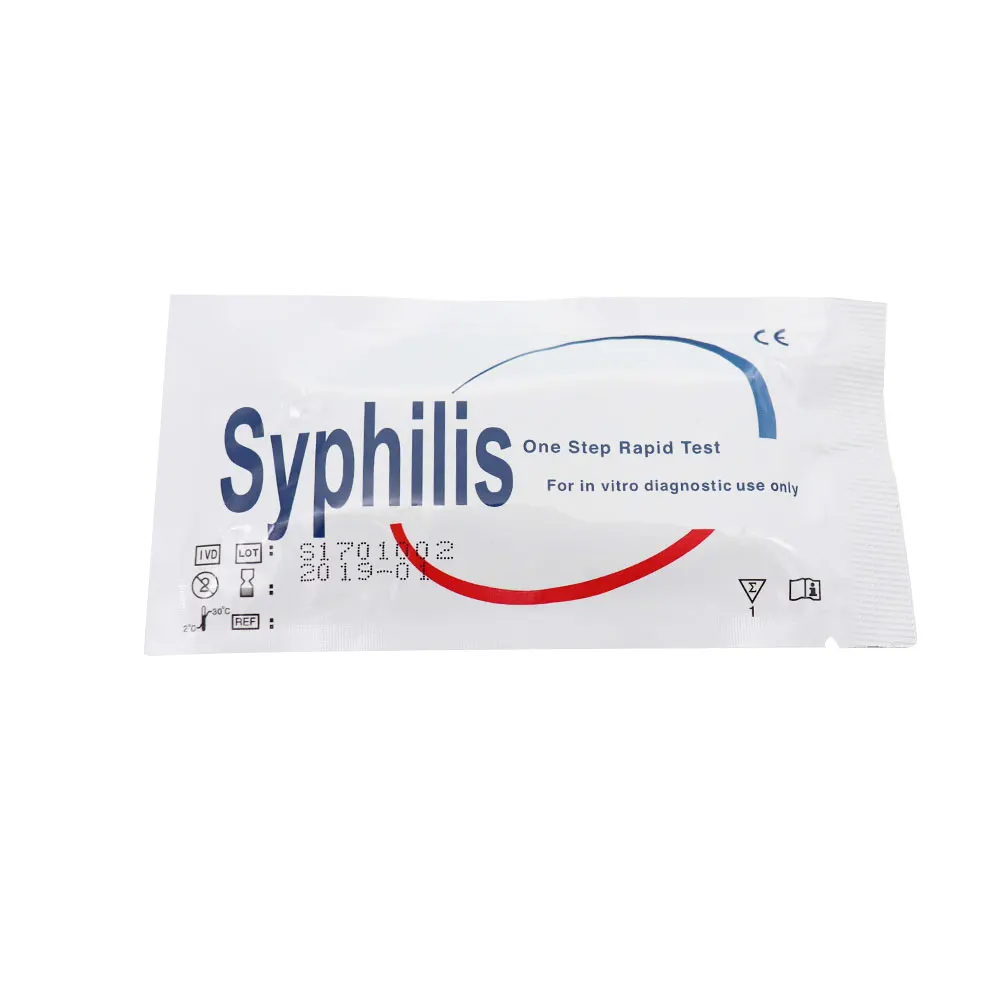 Один шаг vdrl syphilis быстрый тест кассета устройство карточный комплект для китайской