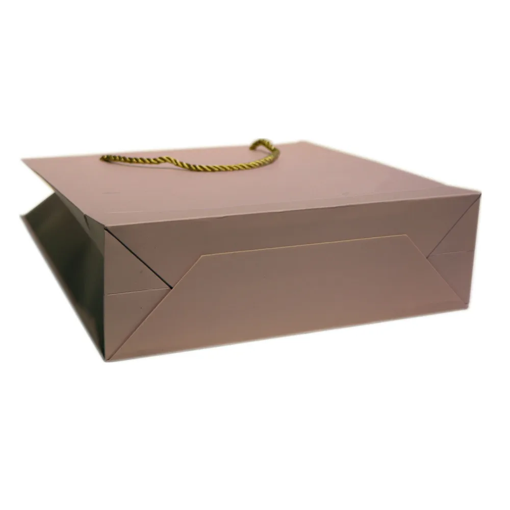 Professional custom shopping luxury garbage food tea packaging roll handle gift shipping paper bag gift booklet printing