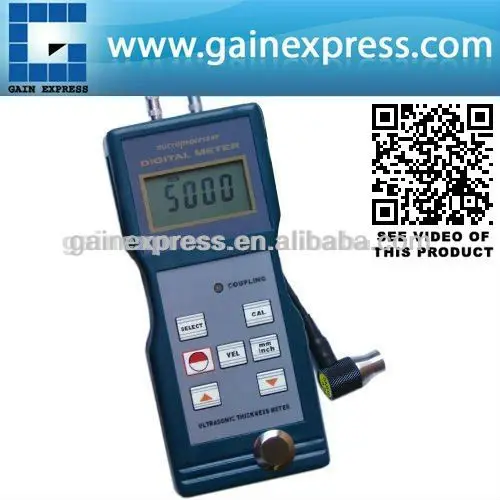 TM-8811 ультразвуковой толщина стекла метр калибровочных 1.5~200mm