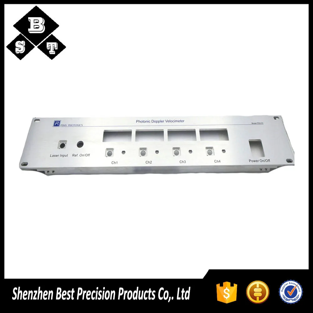 CNC Amplifier Front Panel, Aluminum Face Plate,Aluminum Front Panel