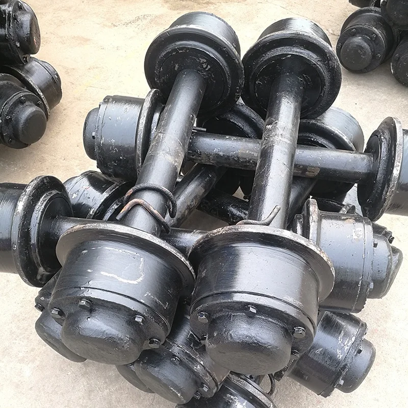 
Cast Steel Mining Railway Wheelset 