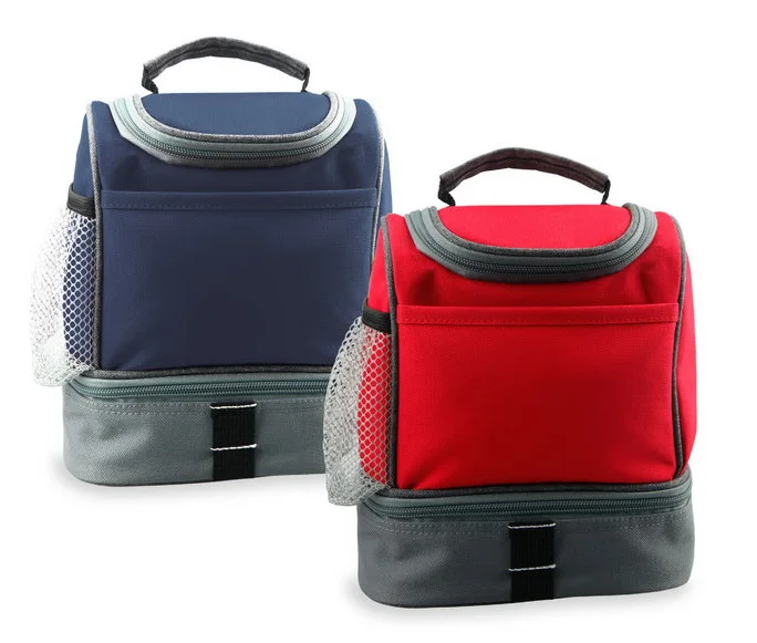 Wholesale Custom cheap 600D Polycanvas kid school lunch cooler bag