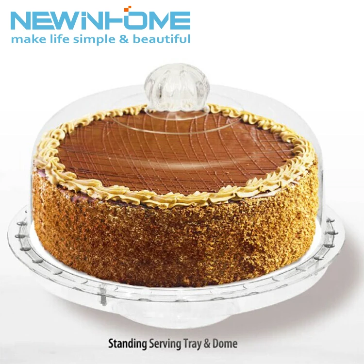 Custom Made Tier Serving Plate Stand Wholesale Cake Plastic Platter