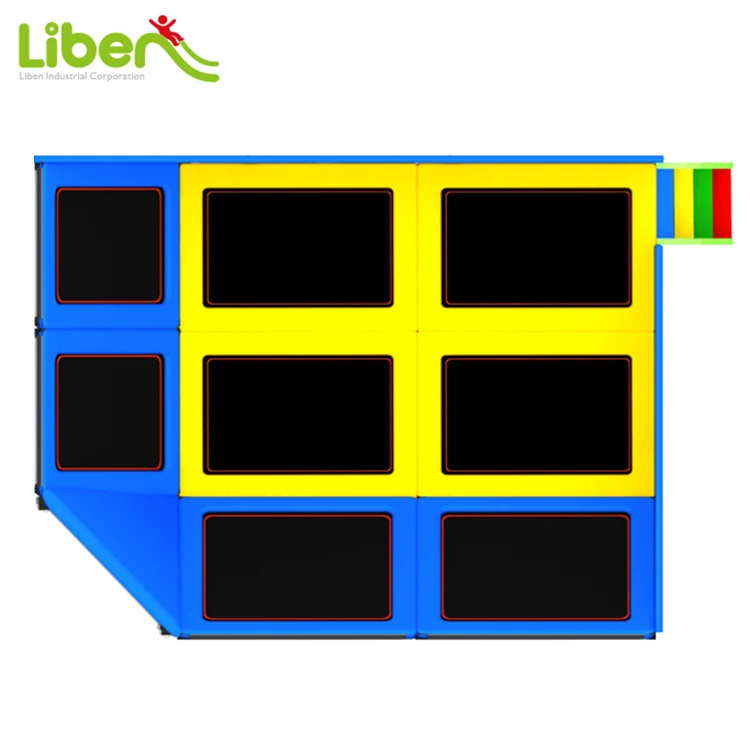 
30 Factory Sale Various Foot Safe Small Rectangular Indoor Commercial Kids Trampoline Park 