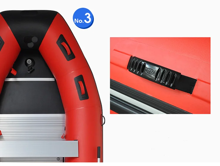 3.3m Long Rigid 5 Person Zodiac Dinghy Inflatable Boat For Sale