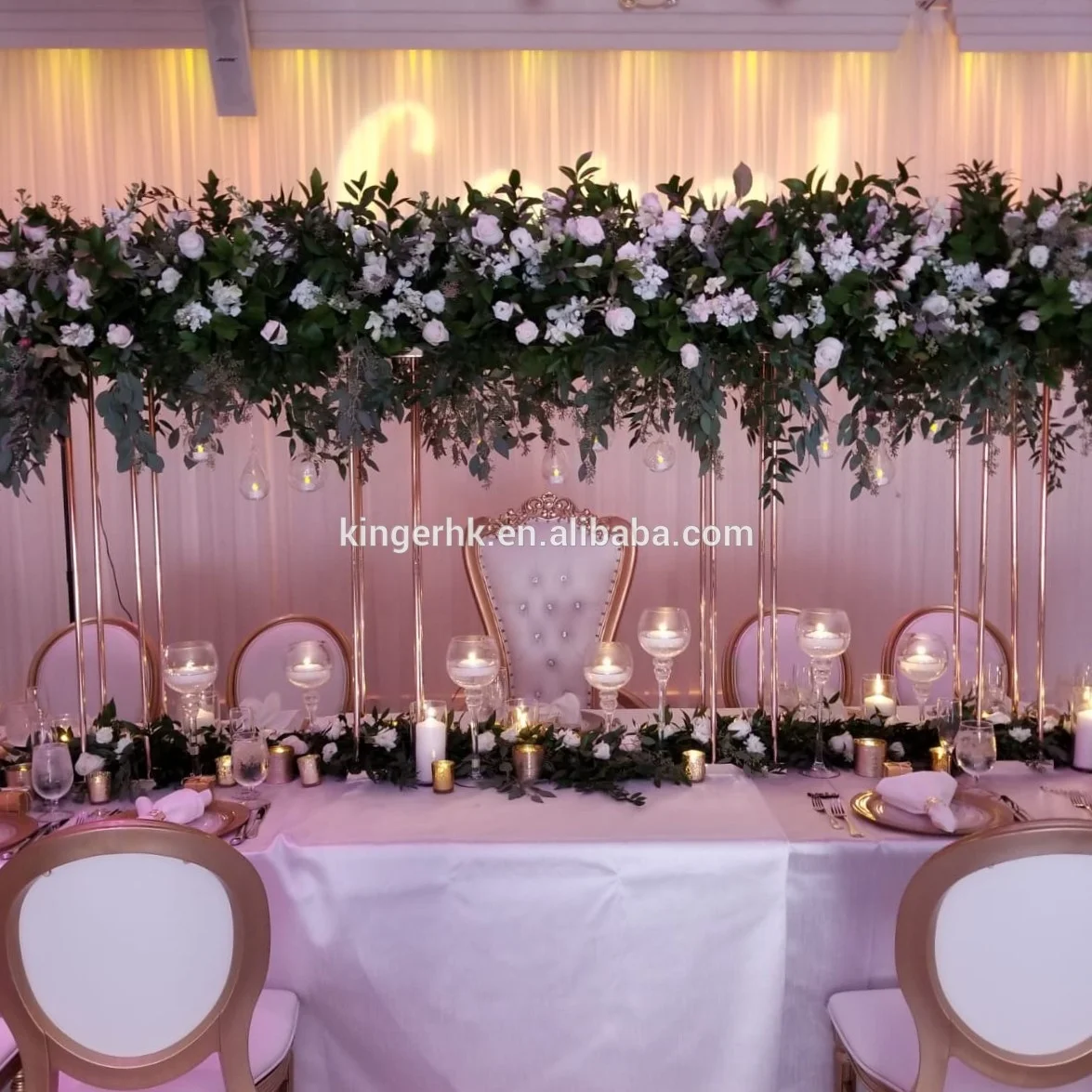 
Wedding centerpiece flower stands for wedding table 