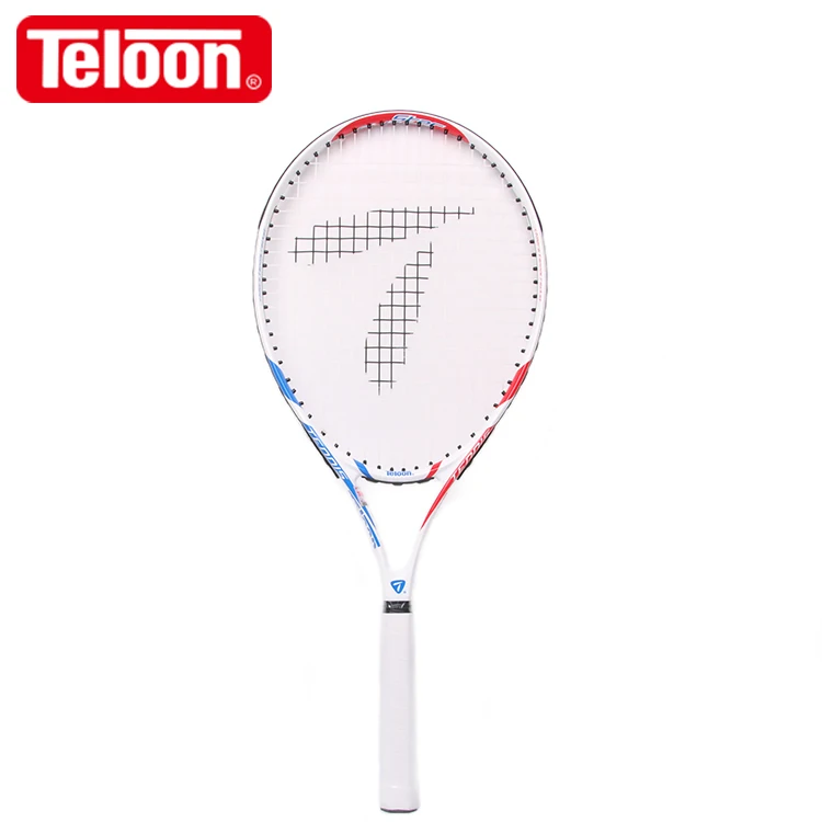 kids/children tennis racket OEM brand Teloon carbon aluminum alloy one piece 25 inch