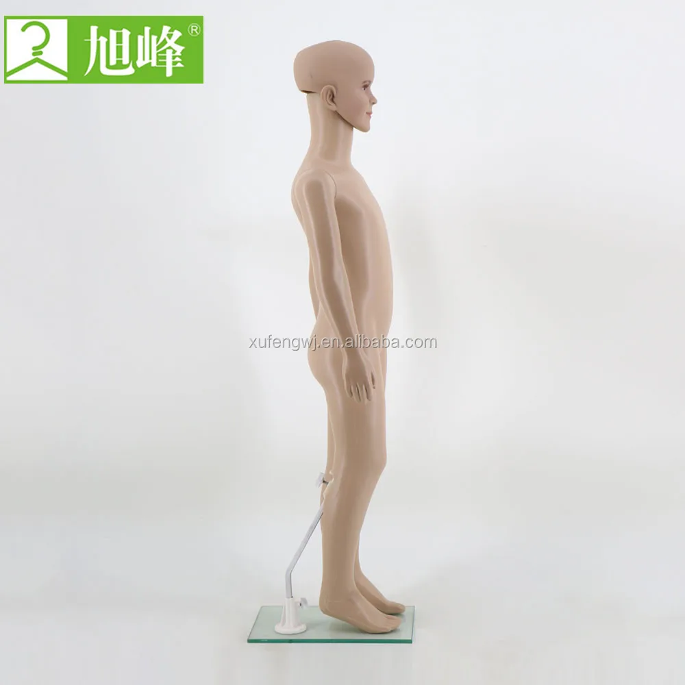 B-1 small children plastic with make-up head used mannequins