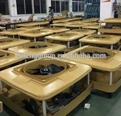 1.1kw Energy saving factory cooling 100 square meter Evaporative air conditioner