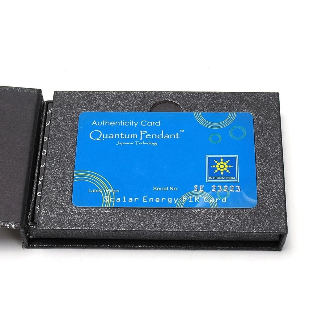 Health Jewelry Japanese Quantum Energy Pendant Negative Ion Lava Stones Pendants 6000 ions